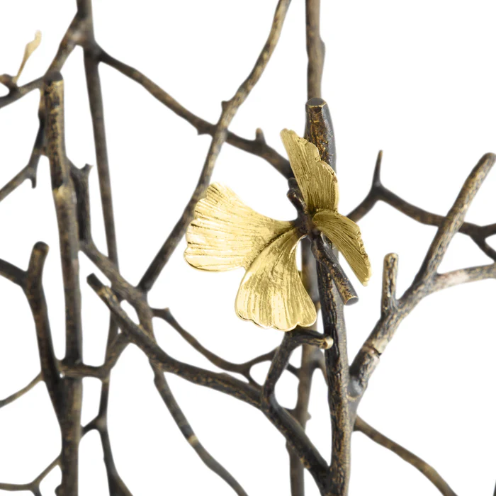 Michael Aram Butterfly Ginkgo 6 Bottle Wine Rack - Image 4