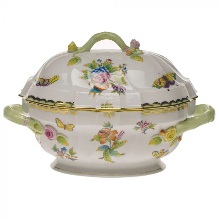 Herend Queen Victoria Green Serveware - Image 15